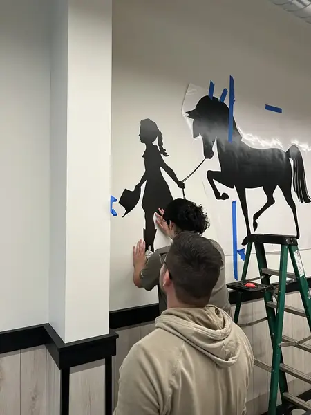 Interior signage, menu boards and wall graphics installed for Dos Bros Mexican Grill in Shelbyville, Tennessee (8 of 12)