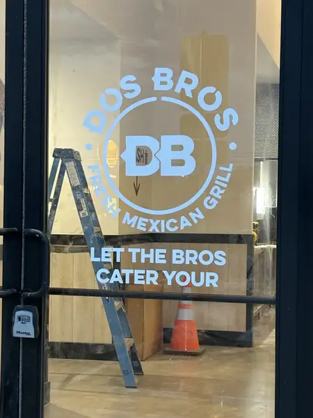 Interior signage, menu boards and wall graphics installed for Dos Bros Mexican Grill in Springfield, Tennessee (1 of 11)