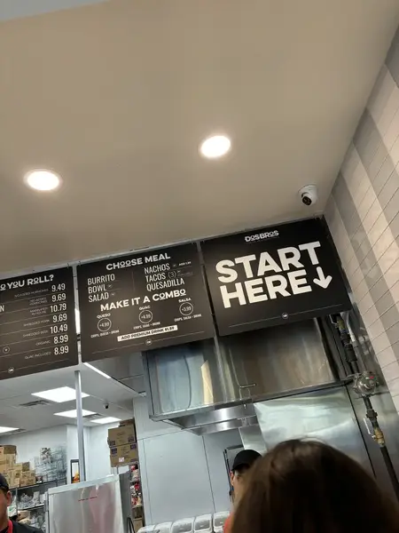 Interior signage, menu boards and wall graphics installed for Dos Bros Mexican Grill in Springfield, Tennessee (6 of 11)