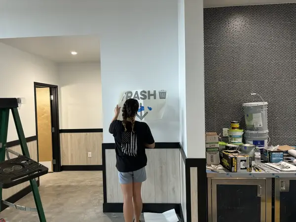 Interior signage, menu boards and wall graphics installed for Dos Bros Mexican Grill in Springfield, Tennessee (10 of 11)
