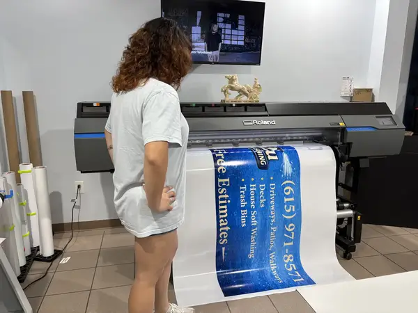 Custom sign, vehicle graphic and banner work by Smiles and Signs in Murfreesboro, Tennessee (26 of 60)