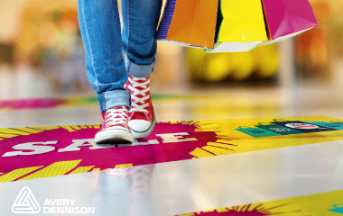 Custom Floor Decals Tennessee - Wayfinding and Directional Floor Graphics