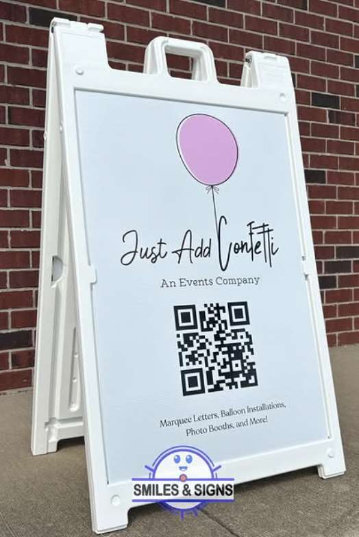 Professional Sandwich Board A-Frame Sign Murfreesboro TN - Custom Portable Signs for Businesses